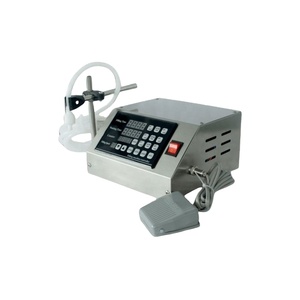 Semi-automatic Digital Plastic Glass Bottle Water Liquid Pump Filling <b>Machine</b> for Olive Oil <b>Juice</b> Filler 5-3500ml - Product Image 2