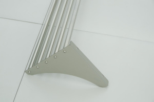 Étagères murales tubulaires en acier inoxydable, résistantes, pour suspendre et placer des objets lourds - Product Image 5