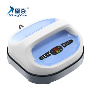 Guangzhou Xingyan Convenient 23*23cm Heat Transfer Mini Iron Sublimation Heat Press Machine T-shirt Printing