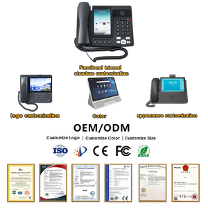 Téléphone intelligent DLNA, téléphone IP <span class=keywords><strong>VOIP</strong></span>, visioconférence sans fil, téléphone réseau de bureau, hôtel, bureau, hôpital, réunion d'affaires - Product Image 2