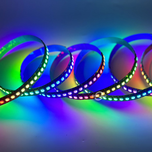 नई पता-योग्य नेतृत्व वाली पट्टी 5v 30नेतृत्व वाली 60नेतृत्व वाली 144 पट्ट/एम सी 2812 ws2812 बी की एलईडी पट्टी प्रकाश - Product Image 2