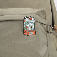 Épinglette en émail Halloween Griffe de Fantôme, thème effrayant, pour vêtements, sacs à dos et décoration