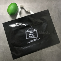 Sacs fourre-tout en plastique de qualité alimentaire imperméables avec poignées, sans danger pour l'épicerie, la boulangerie ou les plats à emporter (sans BPA et non toxique)