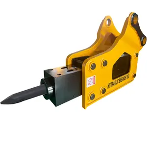 silence type hydraulic rock hammer for 6-9tons excavator, concrete hammer