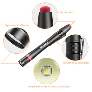 Skywolfeye Pen <b>Flashlight</b> B23 <b>Led</b> Medical Penlight With Clip - Product Image 3