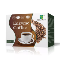 Café vert enzymatique Winstown OEM personnalisé 100% naturel à base de plantes, marque privée, régime alimentaire, détox instantanée, ventre plat, café aux herbes pures