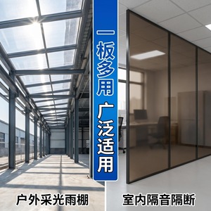 แผ่นพีซีใส Guo Weixing หนา 1 มม.-20 มม. แผ่นโพลีคาร์บอเนตความใสสูง สำหรับการแปรรูปตามสั่ง - Product Image 3