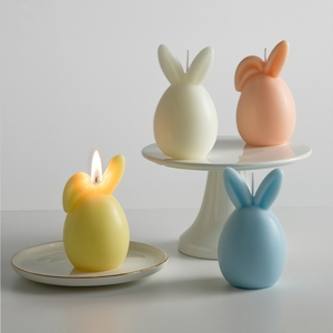 Adornos Decorativos para el Hogar, Velas Aromáticas con Forma de Conejito de Pascua, Lindas y Creativas, Hechas a Mano, Recuerdos para Fiestas de Pascua, Regalos, Velas Novedosas - Product Image 5