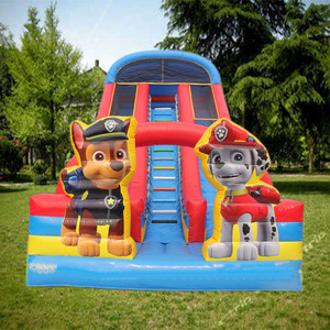 Woof đội của New trong nhà Inflatable Bouncer Combo PVC phim hoạt hình trẻ em nhảy lâu đài với Slide cho Trampoline công viên - Product Image 5