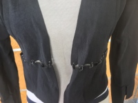 BSCI/WRAP Maßgefertigter Vintage Damen-Pullover Standard Wolle/Kaschmir Flachgestrickte Strickjacke mit Frontlogo und Knöpfen