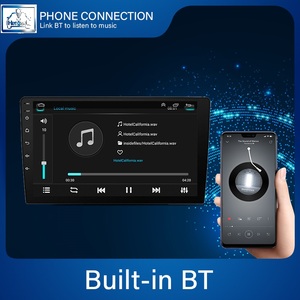 Reproductor de DVD para Auto Universal de 10 Pulgadas 1DIN con Pantalla IPS, 4 Núcleos, Unidad Principal Android, GPS, Amplificador, Radio Estéreo para Auto - Product Image 4