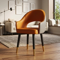 Chaises de réception de banquet nordiques pour hôtel, design contemporain, empilables, salon, salle à manger