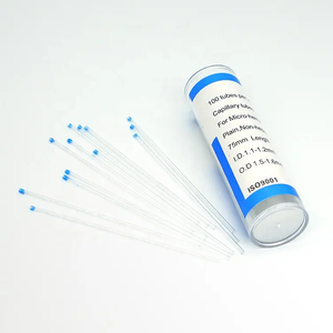 75-أنبوب شعري زجاجي مجموعة هيماتوكريت سادة - Product Image 3