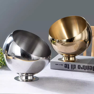 Multi-functional Slanted Bowl Stainless Steel <b>Mirror</b> Finish For Ashtray Restaurant Use - Product Image 2