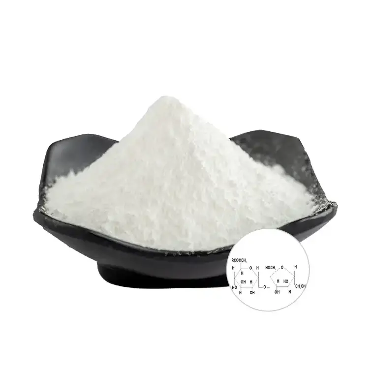 E473 HLB 15 sucrose axit béo Ester olestra phụ gia thực phẩm Halal sucrose axit béo Este CAS 37318 c30h56o12 chất nhũ hoá