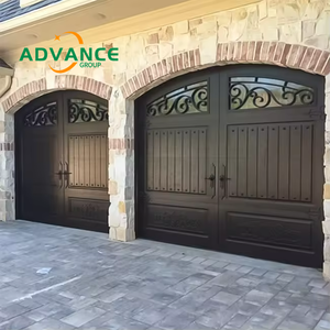 Style rustique chariot en bois massif porte de <span class=keywords><strong>garage</strong></span> automatique à distance Villa <span class=keywords><strong>garage</strong></span> extérieur - Product Image 3
