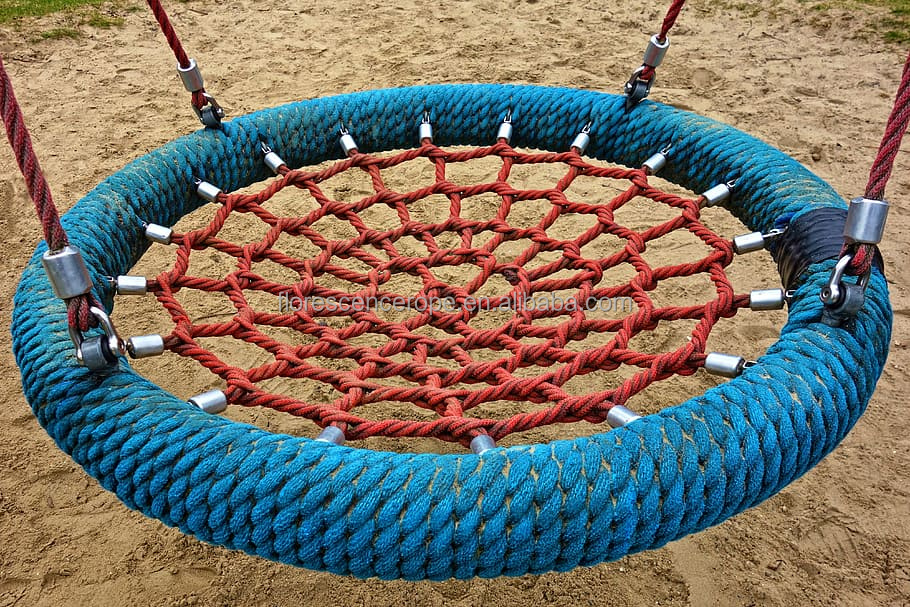 Customized Hammock Swing Rope Kids Hammock Net Outdoor