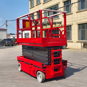 Penawaran Spesial <span class=keywords><strong>Lift</strong></span> Perancah untuk Pembersihan Jendela, Manual Mobile, Tinggi 1m hingga 15m, Platform Gunting Hidrolik Elektrik, Kapasitas 150kg 350kg 450kg - Product Image 2