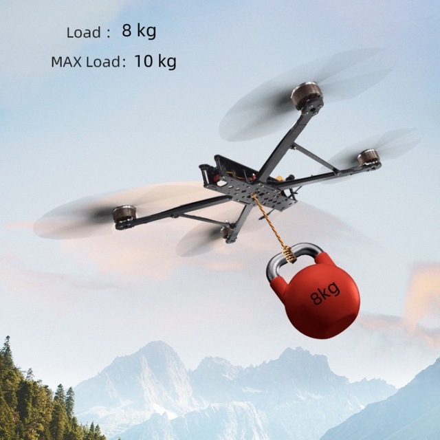 FPV Racing Drones Night Vision 7-inch 10-inch 13-inch Mini UAVs High Speed 120-140 km/h Plastic Material for Crossing Drones