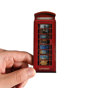 Imanes de Madera Personalizados con Diseño de Logotipo, Dibujos Animados en 3D, Lindos y Seguros, Regalo de Cumpleaños para Niños, Coche, Ciudad, Castillo, Refrigerador - Product Image 5