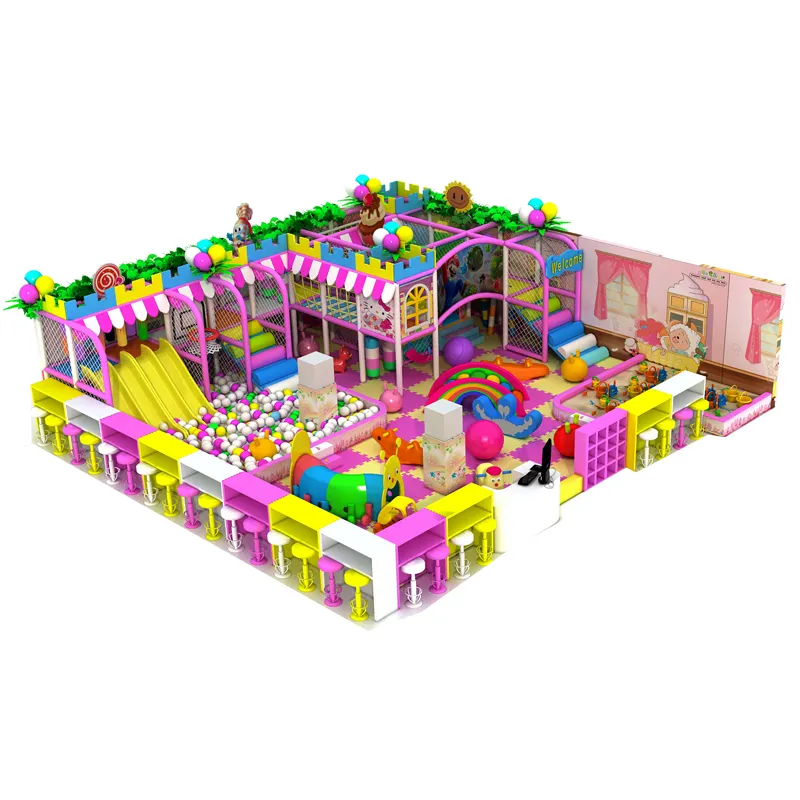 High quality baby amusement zone Customized entertainment children's amusement zone