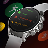 Reloj Inteligente LDNIO SW01 TWS AMOLED con Correa de Gel de Silicona a la Moda IP68 Compatible con Android Recordatorio de Llamadas Alarma Calendario