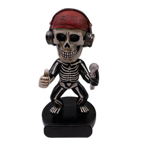 Statuette Decorative in Resina per Auto, Personaggi Personalizzati con Testa Oscillante, Bambole Bobblehead per Auto - Product Image 5