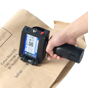 Foofon otomatik tij mürekkep püskürtmeli yazıcı kağıdı kutu çanta plastik qr numarası boyama makinesi