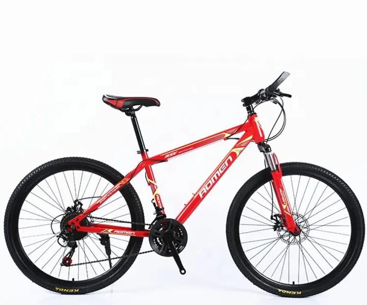 Cheap price 21 speed fixed gear mountain bicycle with suspension fork