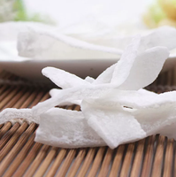 Tranches de noix de coco confites séchées par congélation de qualité supérieure (morceaux de chair de noix de coco) 100% naturelles sans additifs