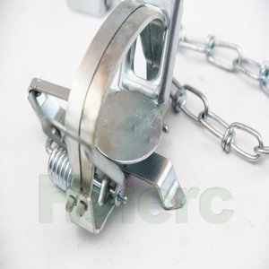 Piège de contrôle des nuisibles pour la faune, piège à pattes robuste, antirouille, piège pour petits animaux pour la chasse aux opossums et aux renards, produit de chasse de qualité supérieure - Product Image 3