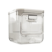 Boîte de rangement hermétique pour riz et farine, grande capacité, en PET moulé par injection, pour armoire de cuisine