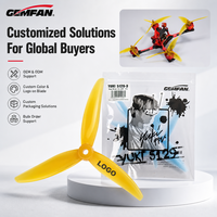 Hélice de drone FPV Gemfan 5129.0 5 pouces en PC à 3 pales, pas de 2,9 mm, haute puissance, contrôle précis pour quadricoptère freestyle