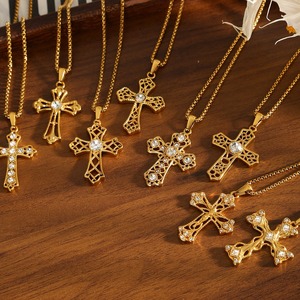 Croix ornée en filigrane, multi-usages, sans couture, fabricant vérifié, délai de livraison rapide, distribution de poids équilibrée - Product Image 1
