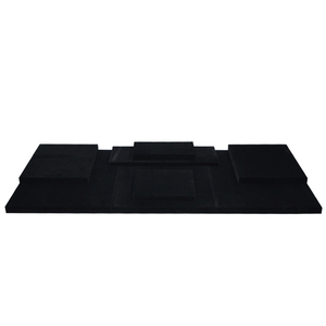 Manufacturer Price Black Velvet Jewellery Display Props Display Counter Heightening Plate - Product Image 1