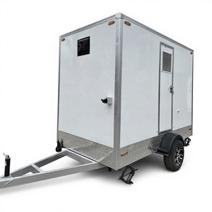 Vente Flash : Remorque Mobile Portable Extérieure pour Toilettes et Douche, Équipée d'un Système de Freinage - Product Image 2