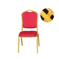 Chaises de banquet métalliques pour fêtes, vente en gros à prix réduit