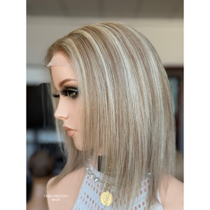 SHY Medical Parrucche in <span class=keywords><strong>Capelli</strong></span> Umani PU Completamente Annodate a Mano con Nodo Singolo <span class=keywords><strong>5.0</strong></span>, Realistiche con Partizione, per Cliniche e Fabbriche - Product Image 4