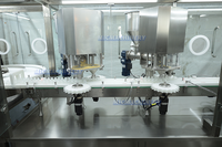 Machine automatique de lavage, de vissage, de bouchage et de remplissage de poudre pour ampoules en verre de 2 à 20 ml, 100 à 120 flacons/min
