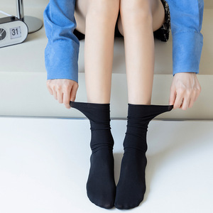 Calcetines de Algodón para Mujer, Diseño Personalizado OEM, Calcetines Cortos Transpirables de Verano, Color Sólido, Absorbentes de Sudor, con Logotipo - Product Image 2