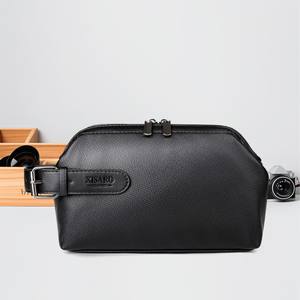 กระเป๋าเครื่องสำอางและเคสทรงคลัทช์ลำลองมีซิปสำหรับผู้ชายทำจาก PU สไตล์ข้ามพรมแดนที่ไม่เหมือนใคร - Product Image 1