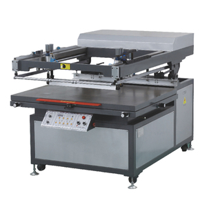 Halbautomat ische Siebdruck maschine Oblique Arm Flach betts ieb drucker mit Vakuum - Product Image 2