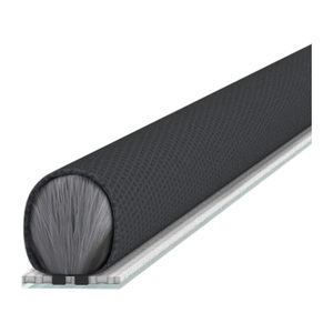 Teumsae Weatherstrip O-type Pin Weather Strip Polypropylene Brush Seal <b>Window</b> Sealer Dustproof Strip - Product Image 1