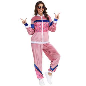 chinese dress ladies Shop 1980s Retro Shell Suit Ladies Costume main image 1