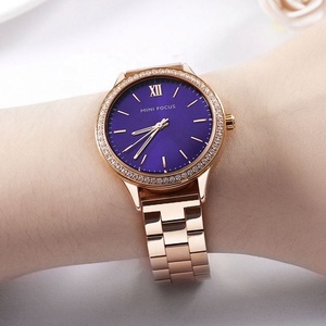 Reloj de Lujo para Mujer, Moderno, Resistente al Agua, con Cristales, Regalo para Chicas, Reloj de Cuarzo, Reloj MF0043 - Product Image 6