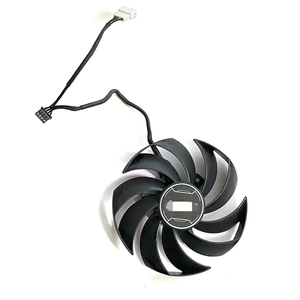 Ventilateur de GPU 4PIN 95MM PLD10010S12HH pour cartes graphiques MSI Gaming GeForce RTX <span class=keywords><strong>4060</strong></span> <span class=keywords><strong>Ti</strong></span> 4070 Ventus 2X - Product Image 5