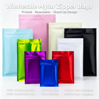 Sacs en plastique Mylar personnalisés de haute qualité pour fenêtre, refermables, 3,5g, 7g, 14g, 28g, pour fleurs séchées, tabac, bonbons, biscuits