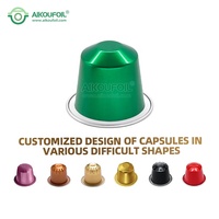 Kit de préparation de boissons en capsules Dolce K Pod - Red Brew Ganoderma Yogurt Caramel Matcha - Capsules de café adaptogènes italiennes de luxe
