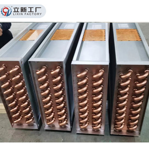Lixin Factory Custom Copper <b>Tube</b> <b>Heat</b> Exchanger Water Cooling Industrial Air Conditioning Coil - Product Image 1