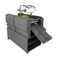 Machine à plastifier le papier automatique à moteur électrique avec système hydraulique pour emballage bois ZSFM-390S
